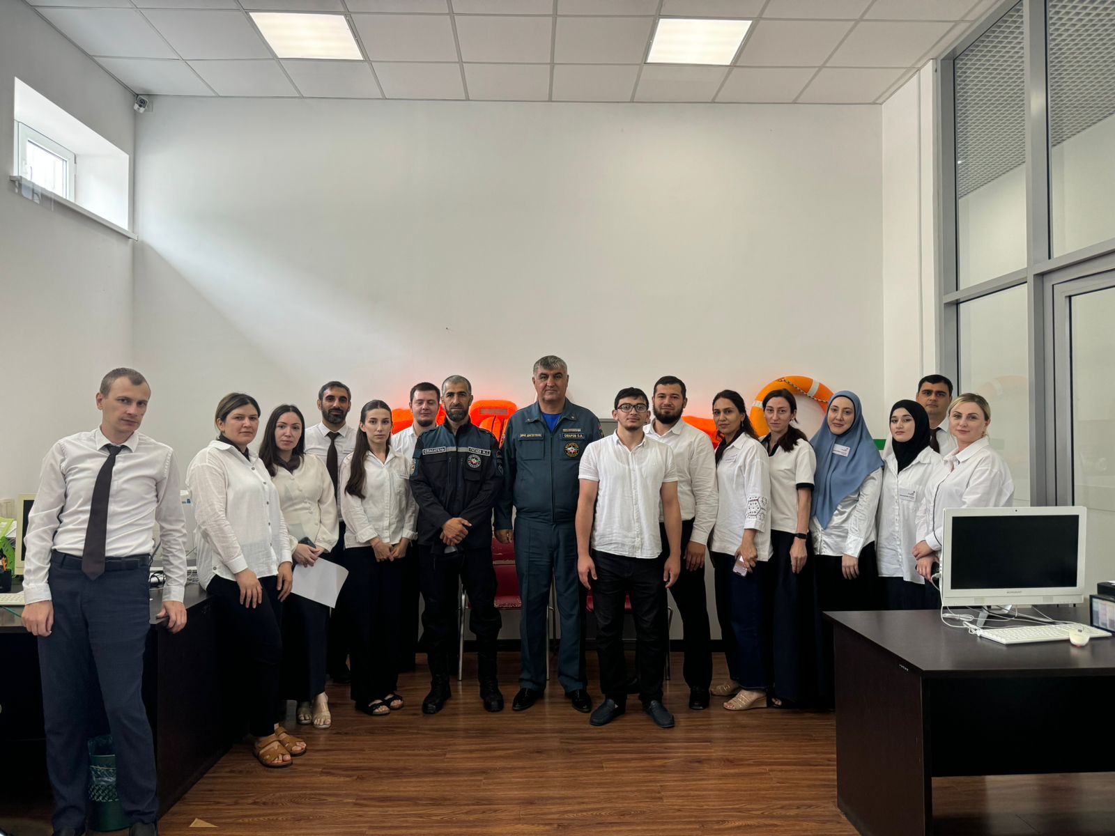 Учебное занятие по порядку действий при получении сигнала «РАКЕТНАЯ ОПАСНОСТЬ»