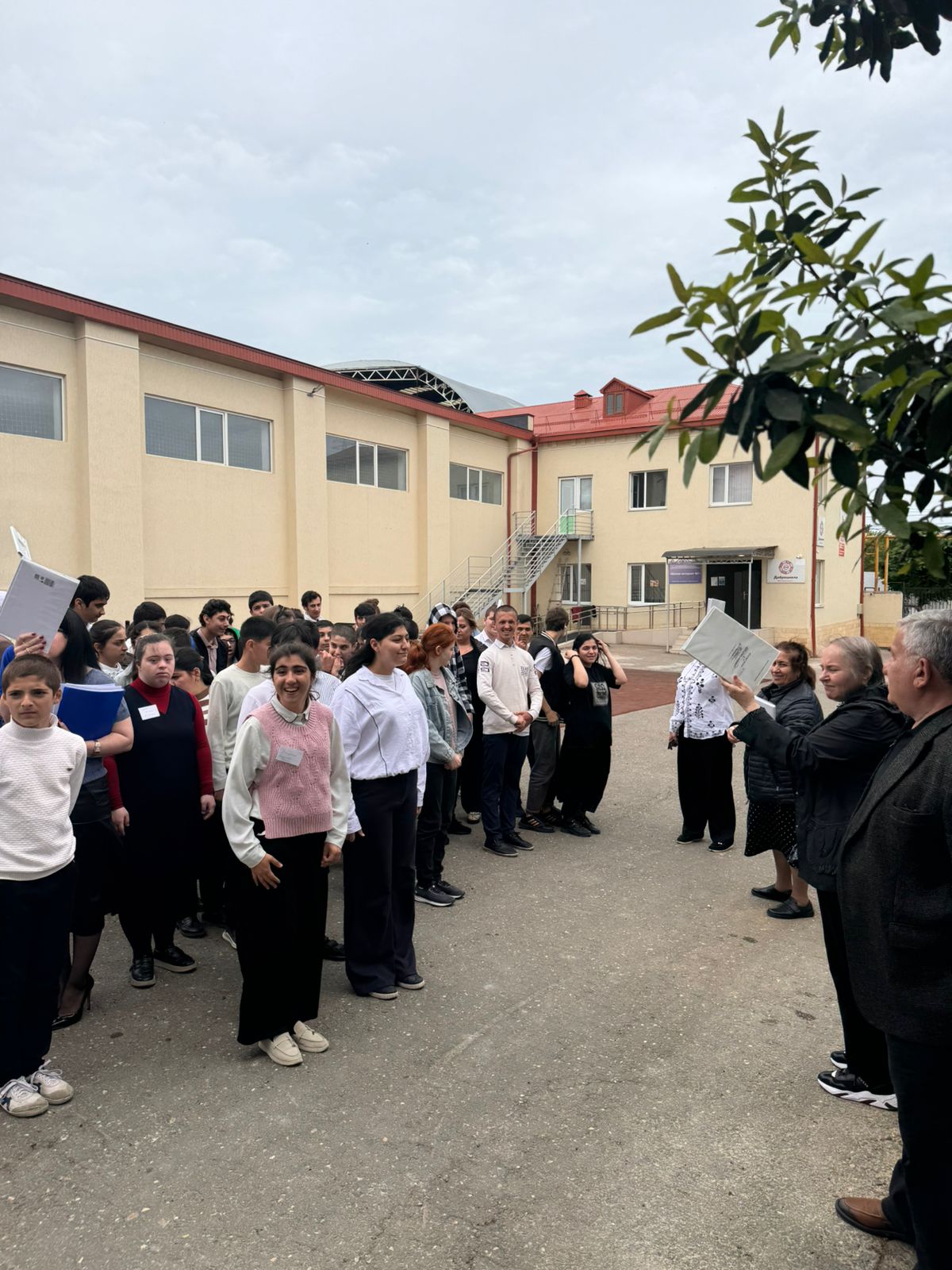 Тренировка по эвакуации в школе-интернат № 7