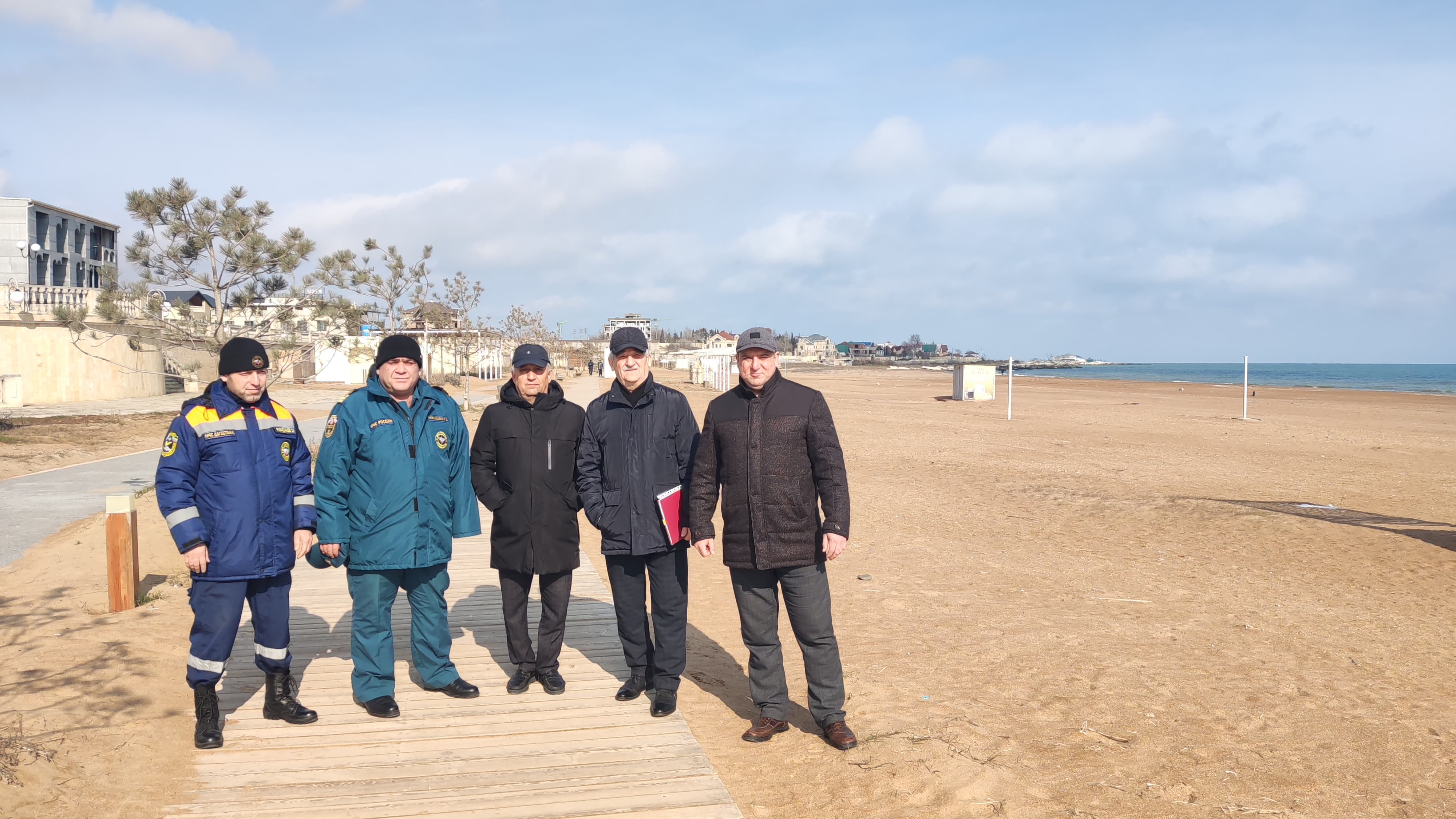 Проведены профилактические мероприятия по побережью Каспийского моря 