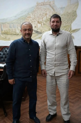 Ханлар Пашабеков встретился с Александром Емельяненко